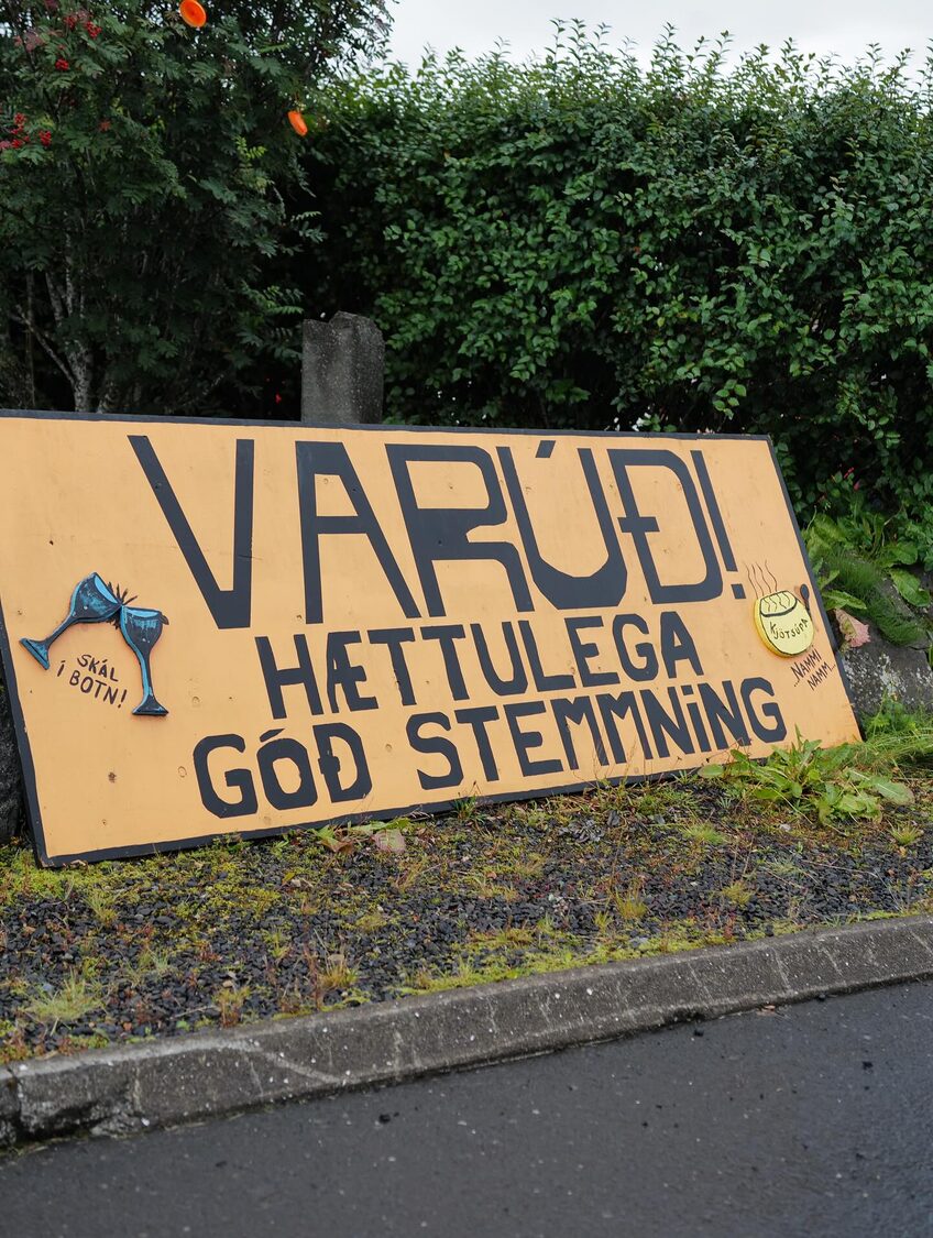 A real warning from the streets of town
